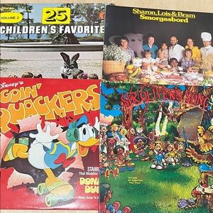 Bundle Children's Music Vinyl Record